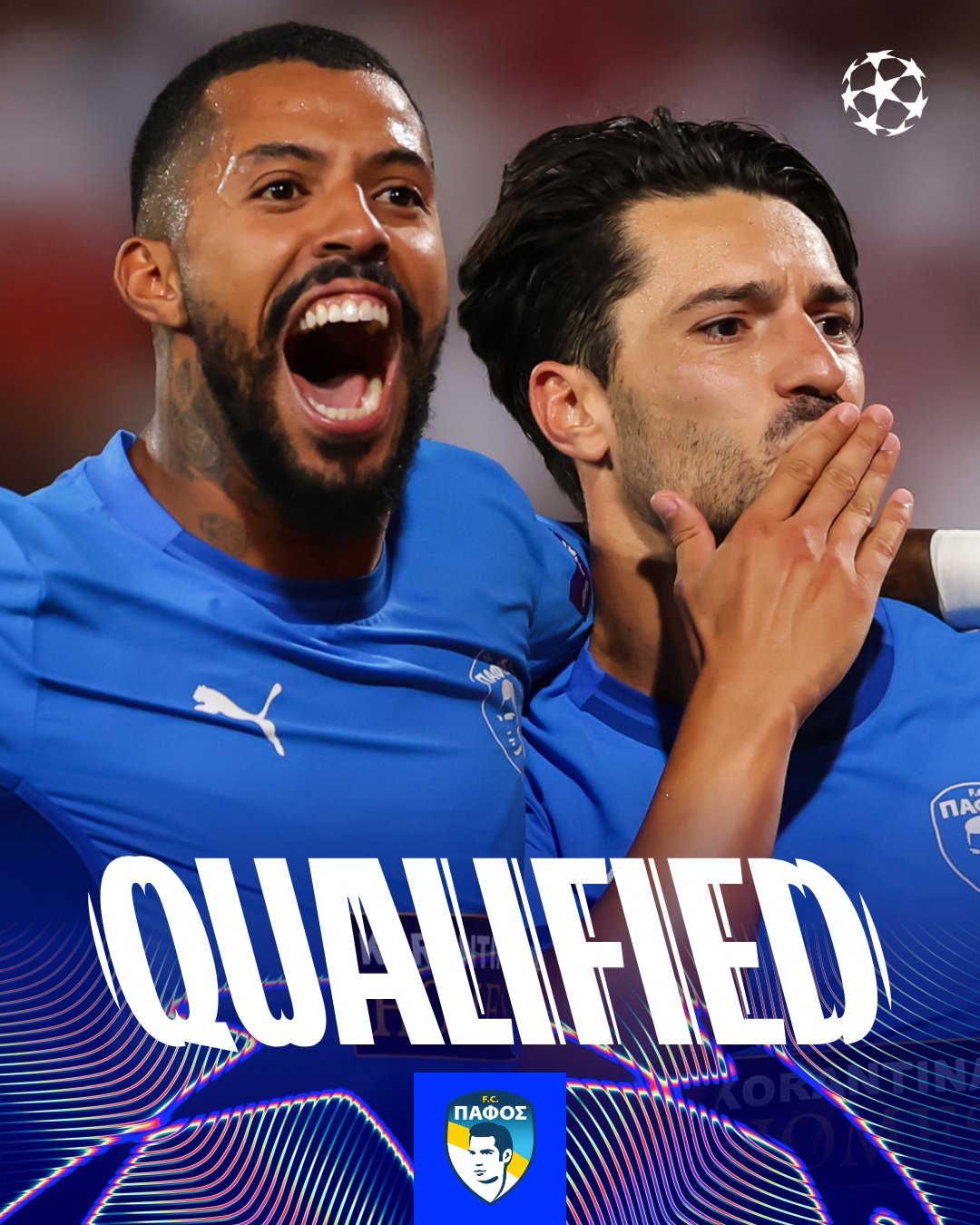 开云平台入口-塞浦路斯球队帕福斯淘汰贝尔格莱德红星，队史首进欧冠正赛